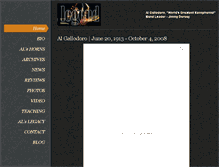 Tablet Screenshot of algallodoro.com